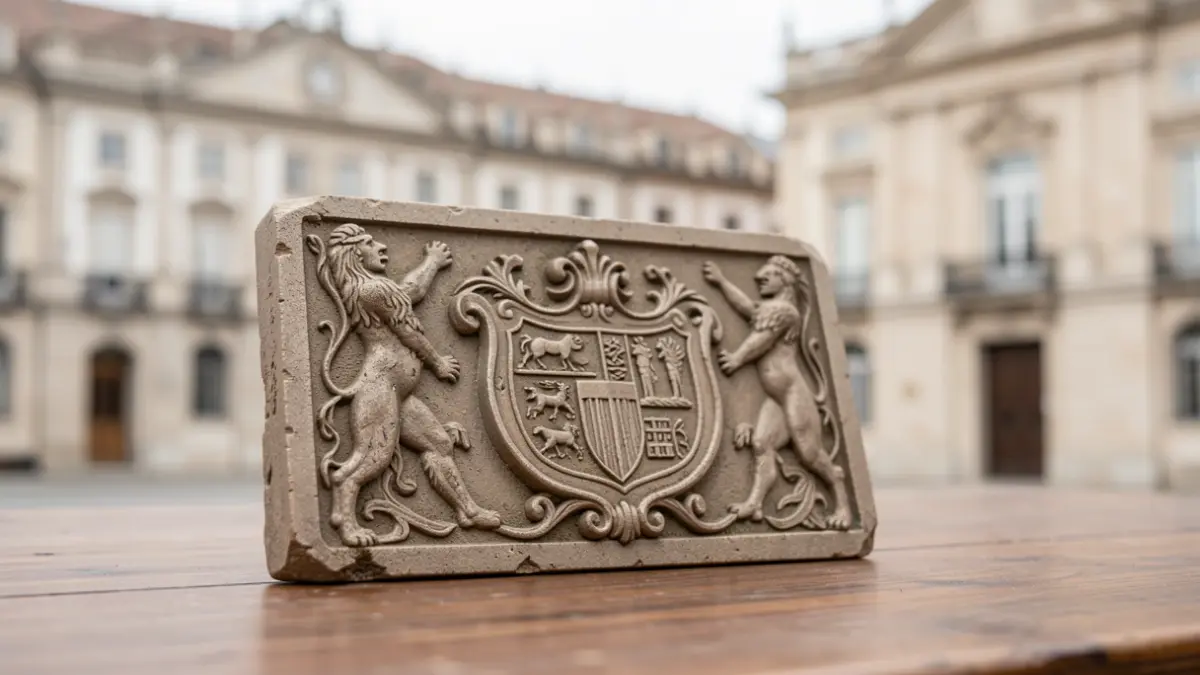 Placa conmemorativa de agradecimiento de la UME al Ayuntamiento de Villaviciosa de Odón.